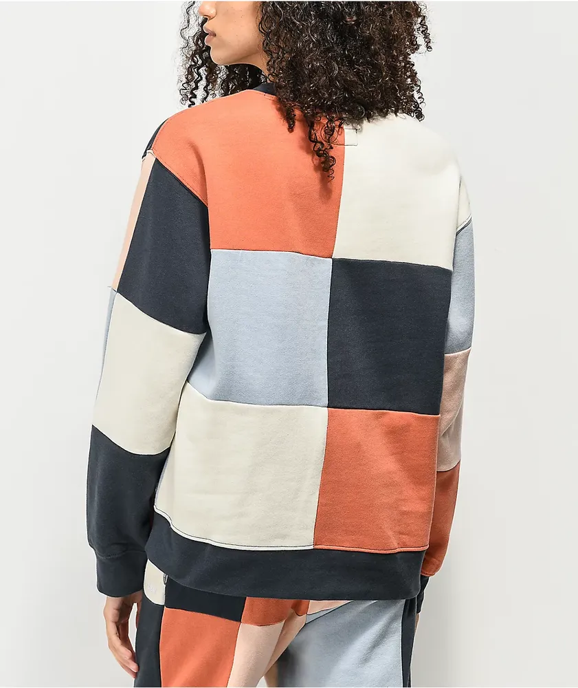 Colorblock best sale crewneck sweatshirt