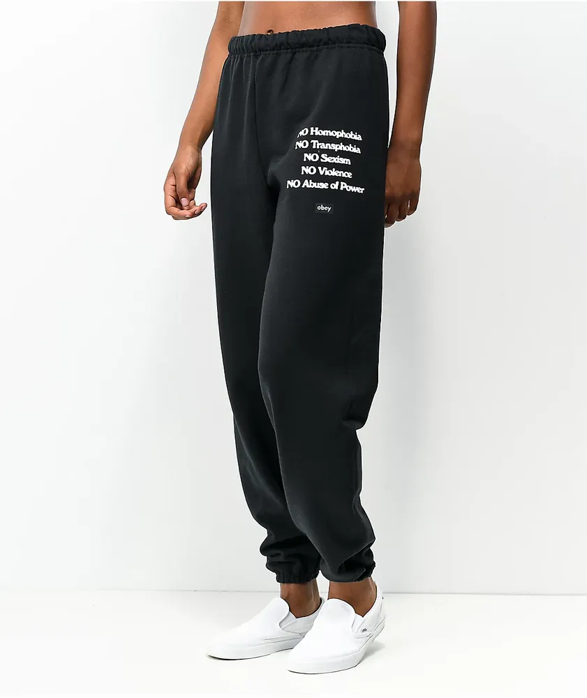 Obey store sweatpants womens