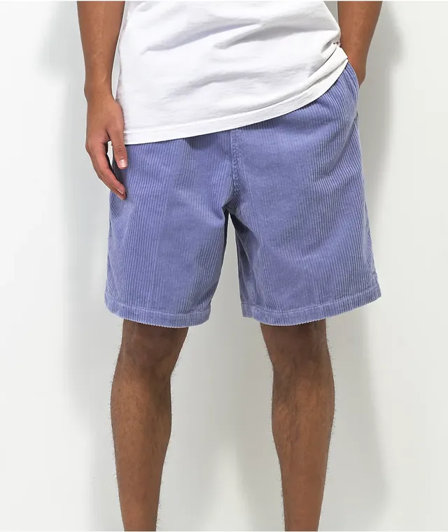 Purple shop corduroy shorts