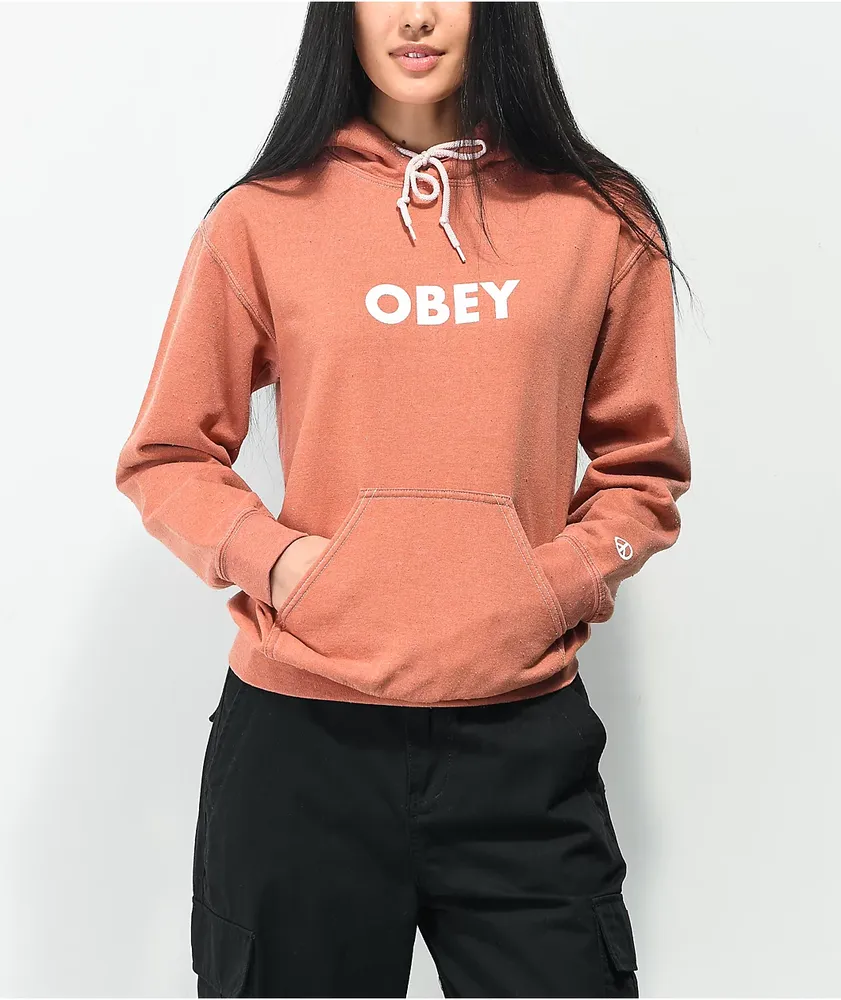 Orange hotsell obey hoodie