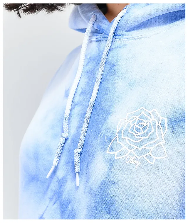 Obey mira rosa dusty rose tie dye hoodie on sale