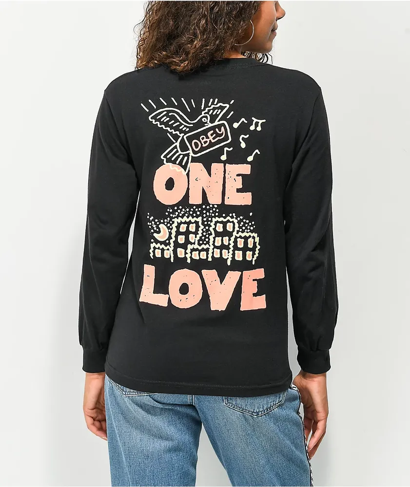 Obey long sleeve t shirt outlet