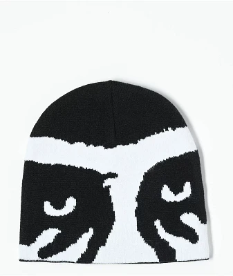 Obey Peeking Black Skully Beanie | Mission Valley
