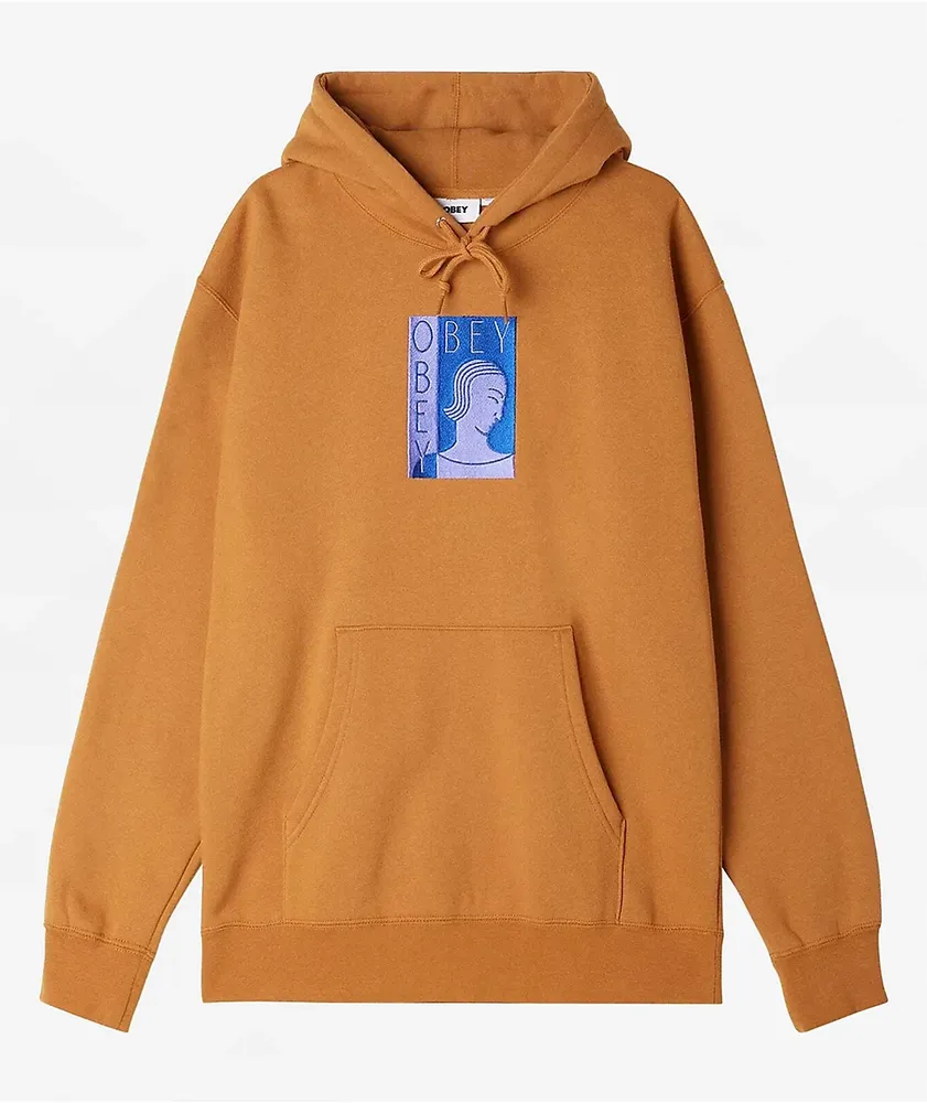 Light brown hoodie sales