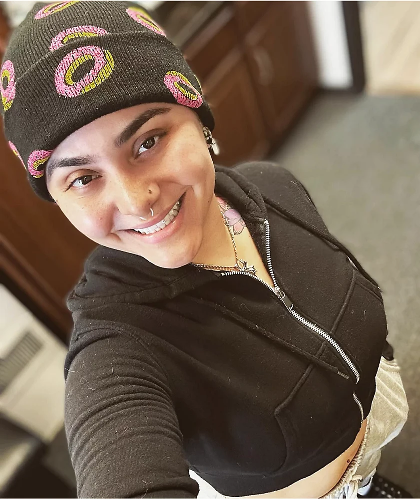 Odd Future Allover Print Black Beanie | MainPlace Mall