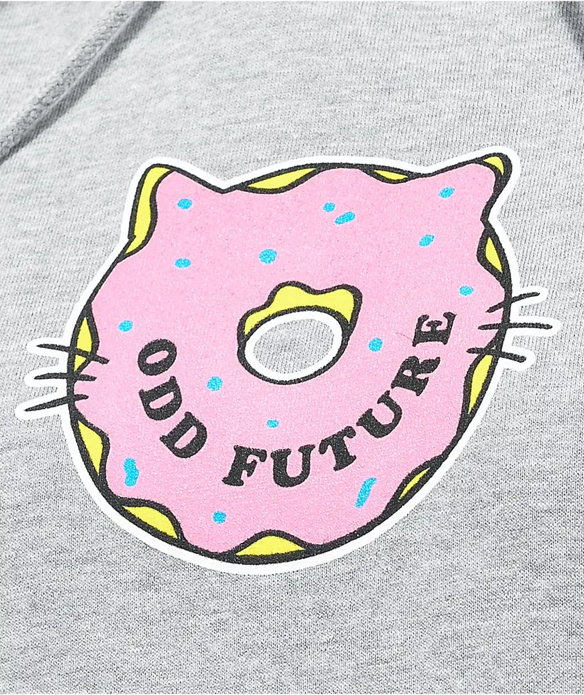 Odd Future Donut Cat Grey Hoodie Mall of America