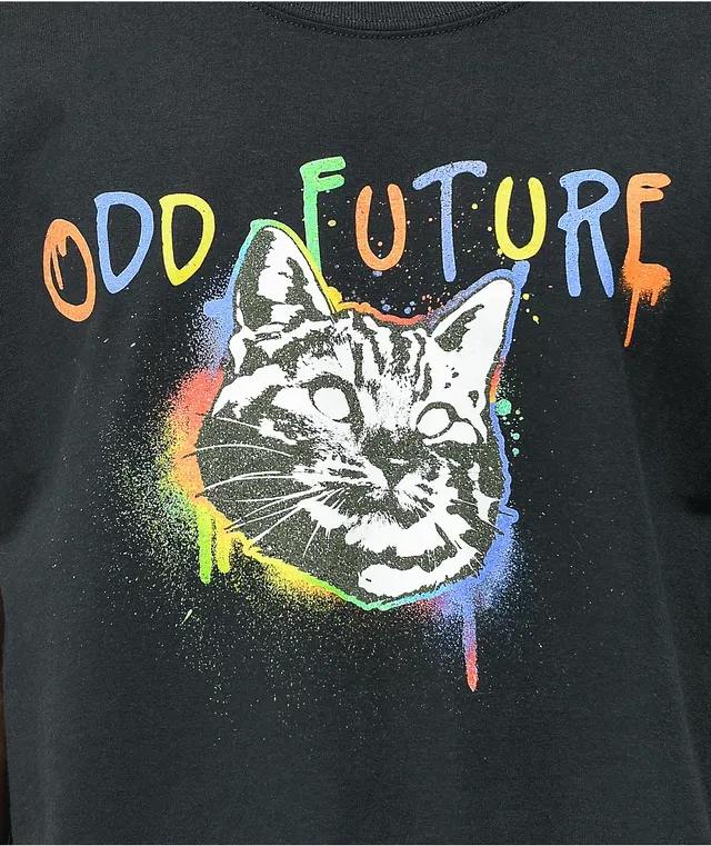 Odd Future Meow Tag Black T Shirt CoolSprings Galleria