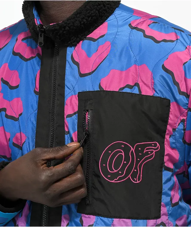 Odd Future Reversible Cheetah Fleece Jacket Vancouver Mall