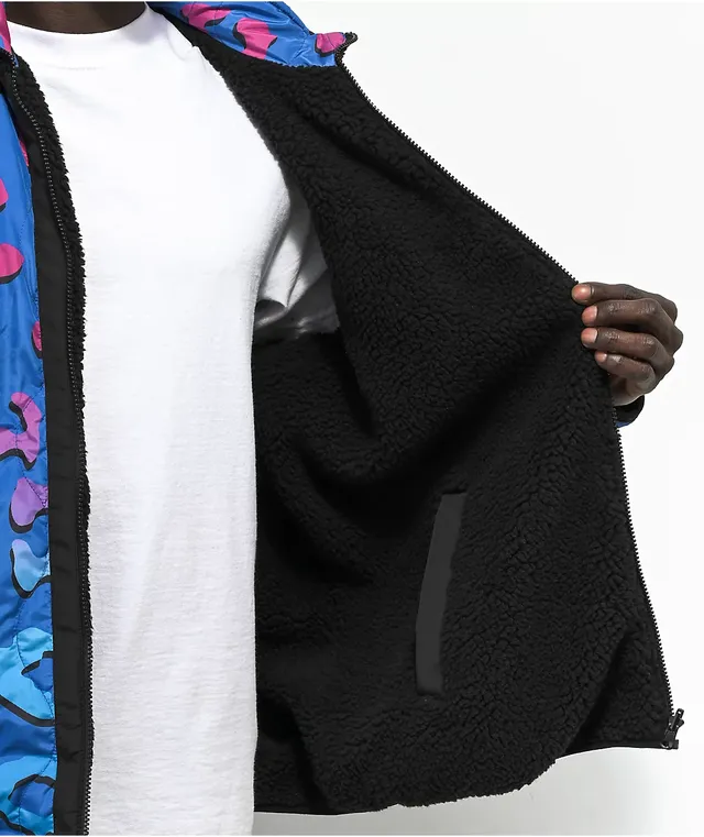 Odd Future Reversible Cheetah Fleece Jacket CoolSprings Galleria