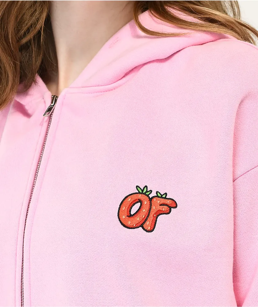 Odd Future Strawberry Crop Zip Hoodie | Arden Fair