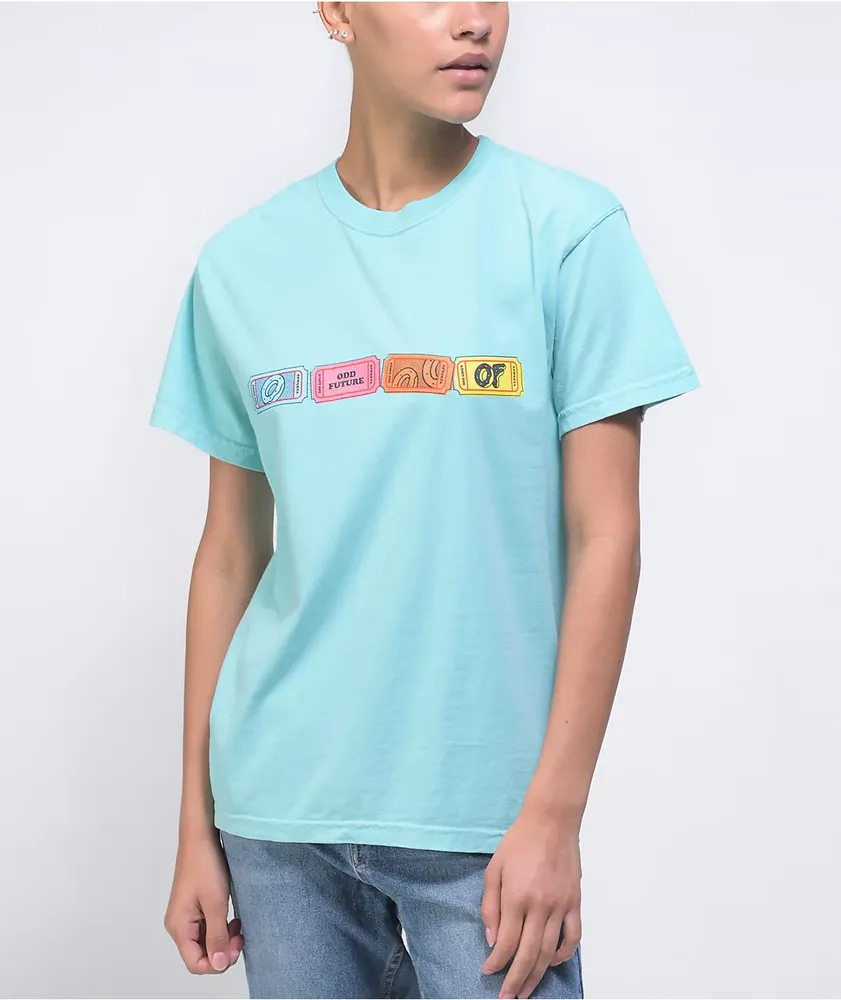 Odd Future Tickets Mint T Shirt CoolSprings Galleria
