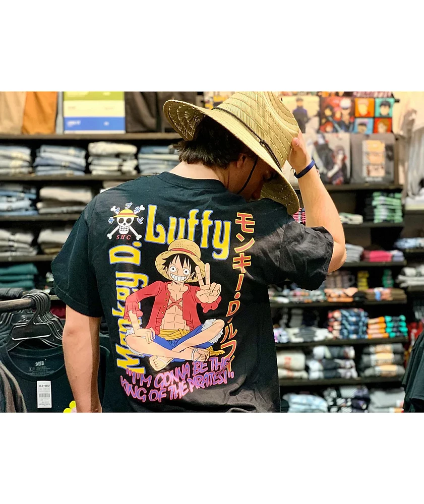 One Piece Luffy Black T-Shirt at Hamilton Place in Chattanooga, TN