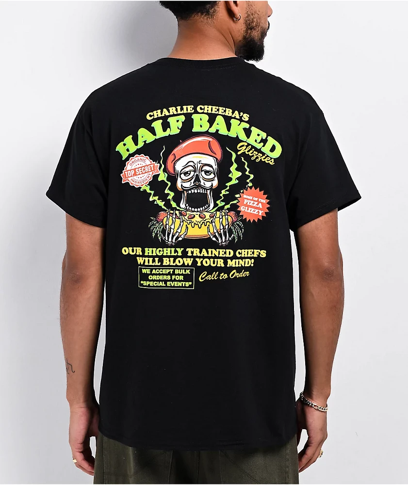 Open925 Open 925 Half Baked Glizzies Black T-Shirt at