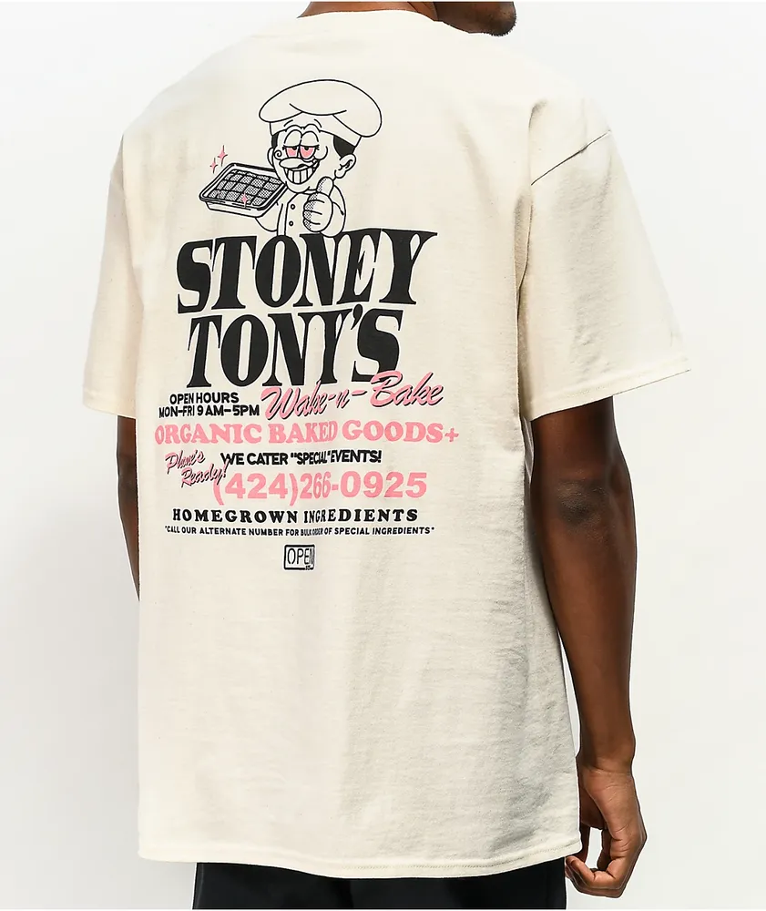 Open925 Stoney Tony's Natural T-Shirt | Liberty Center