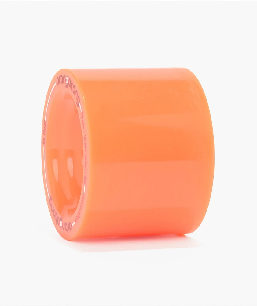 Orangatang In Heat 75mm 80a Orange Longboard Wheels at CoolSprings