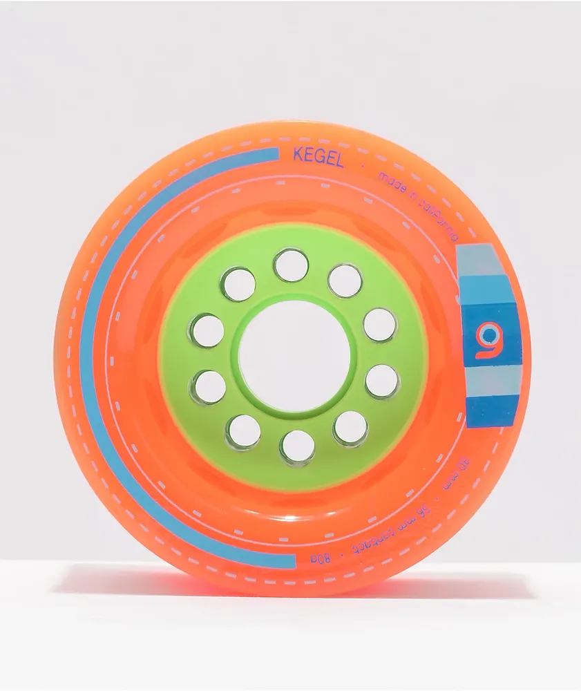 人気ブランド新作豊富 Orangatang Kegel Wheels Longboard 80a 80mm Orange スケートボード