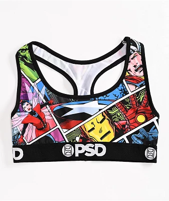 Avengers sports bra discount