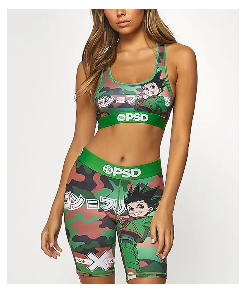PSD x Hunter x Hunter Gon Camo Bike Shorts Mall of America