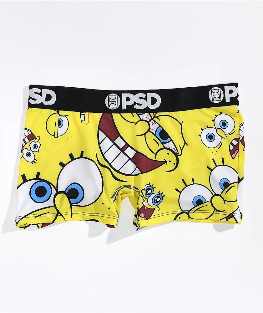 PSD x Spongebob Faces Boyshort Underwear Hamilton Place