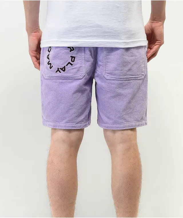 Paterson Lavender Corduroy Shorts | MainPlace Mall