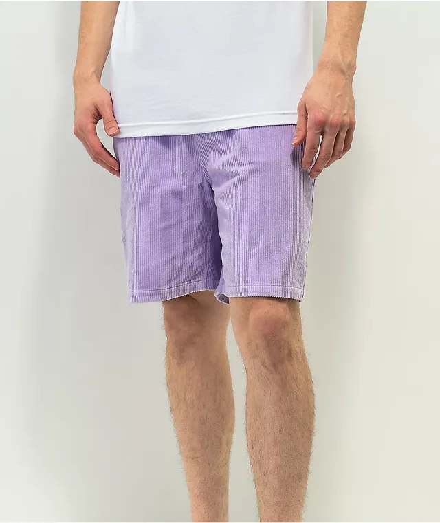 Paterson Lavender Corduroy Shorts | MainPlace Mall