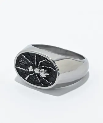 Personal Fears Rib Cage Stainless Steel Ring at Coquitlam