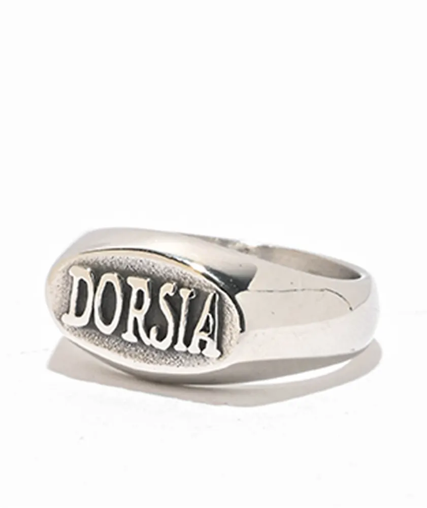 Personal Fears x American Psycho Dorsia Silver Ring Willowbrook