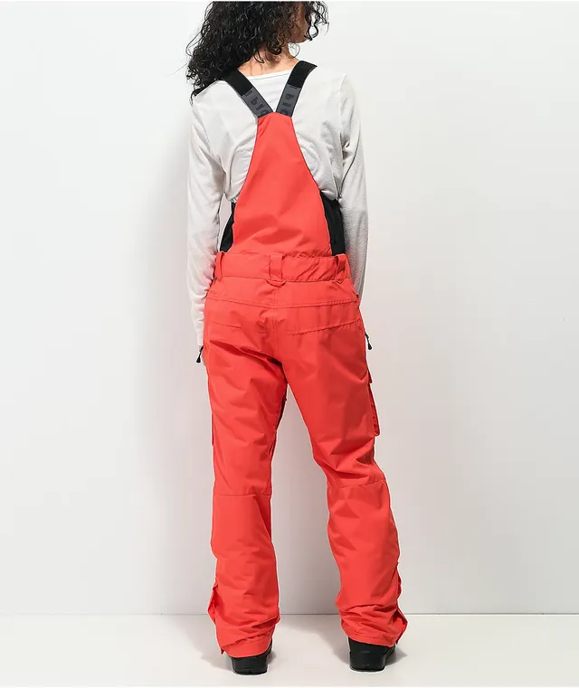 Picture Organic Brita Hot Coral 10K Snowboard Bib Pants