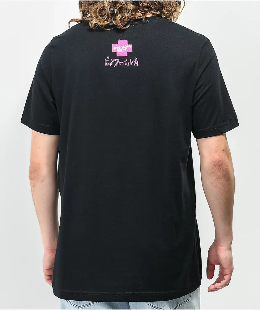 Pink Dolphin x After School Special Double Black T-Shirt at