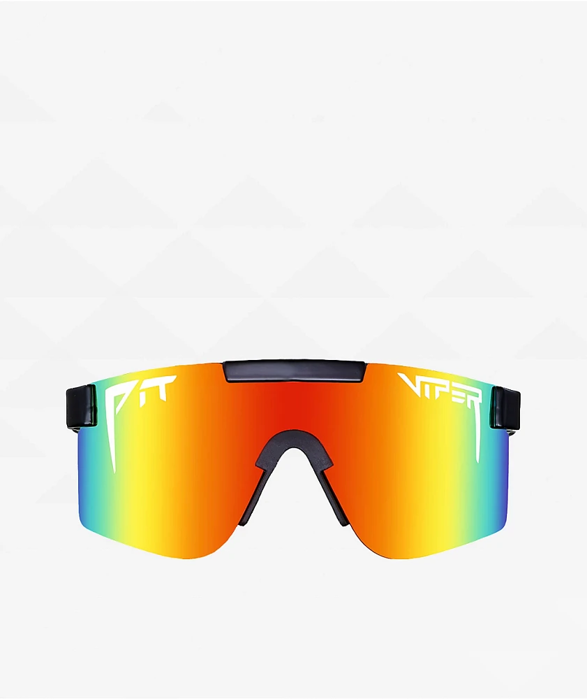 Pit Viper Sunglasses Official Website Pit Viper The Mystery Polarized Single Wide Black Sunglasses