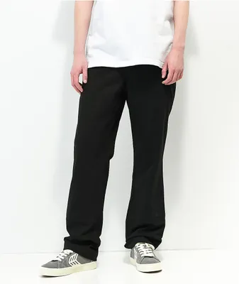 Empyre Seth Black Crop Chino Pants | Liberty Center