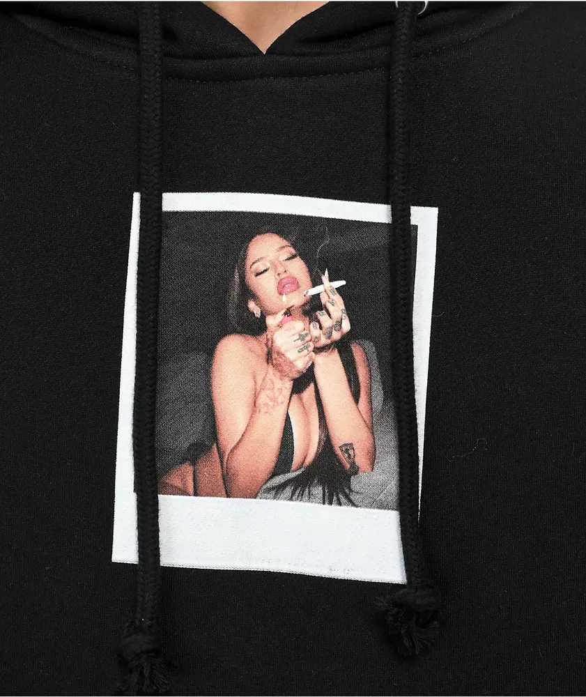 Black by clearance popular demand hoodie