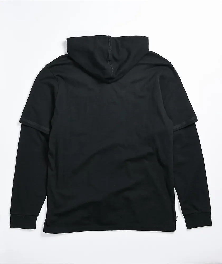 Primitive 2fer black baseball hoodie clearance