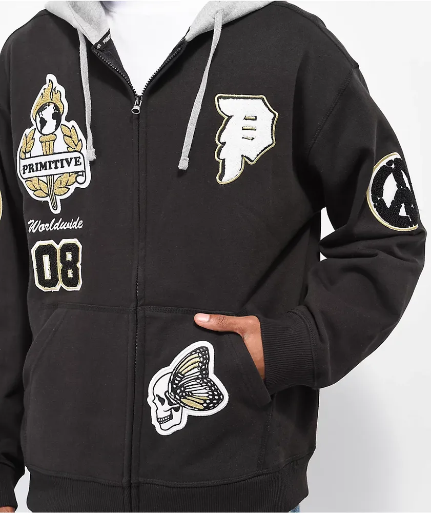 Primitive zip up hoodie shop