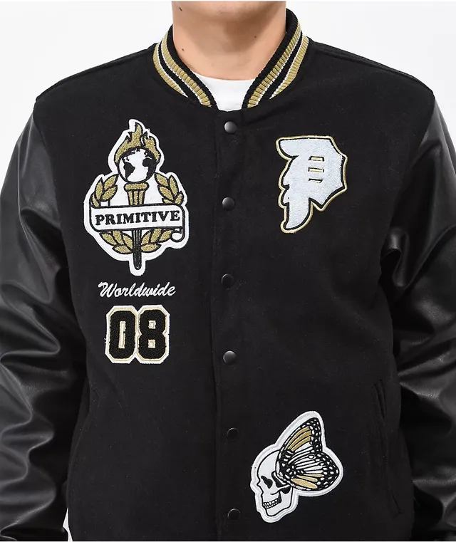 Primitive outlet varsity jacket