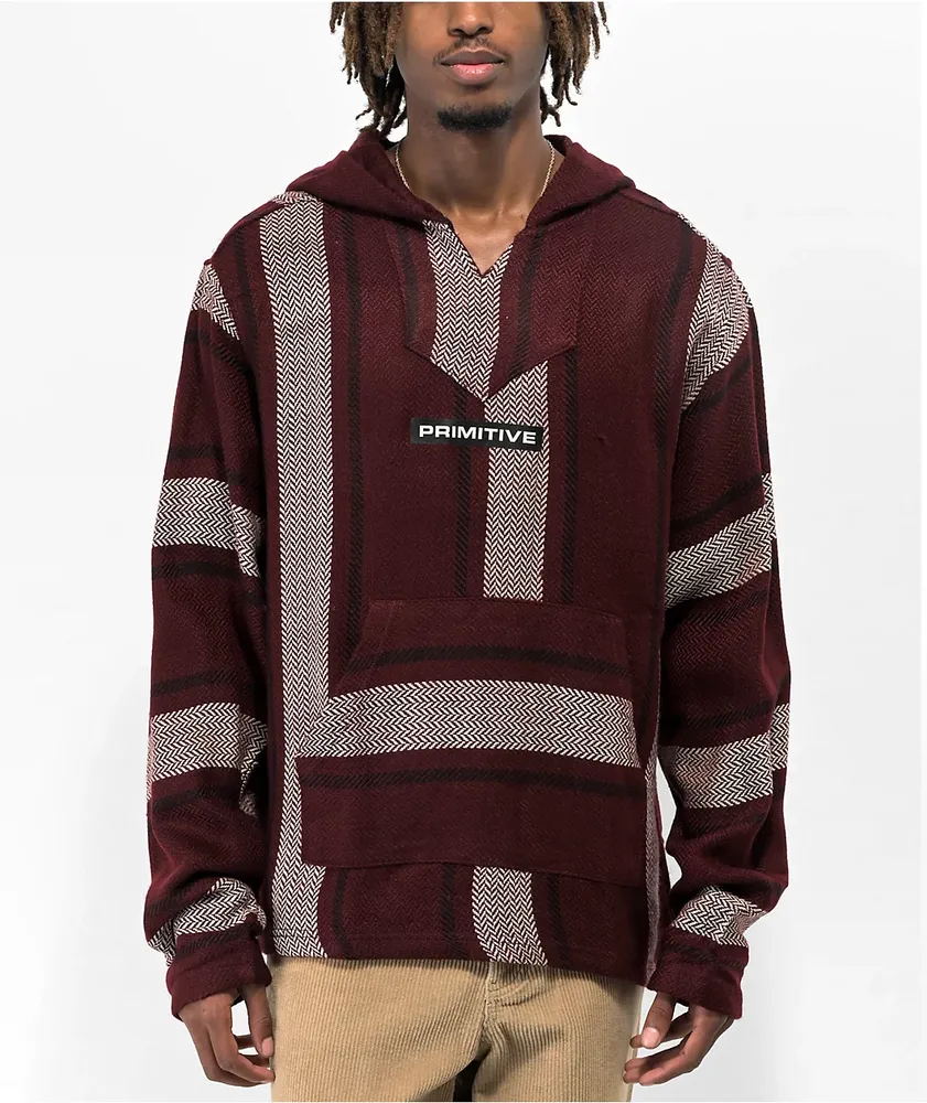 Primitive burgundy hoodie discount