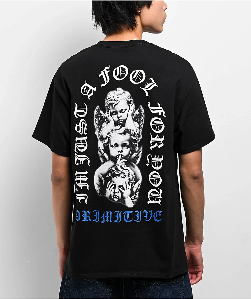 Primitive Dedication Black T-Shirt | MainPlace Mall