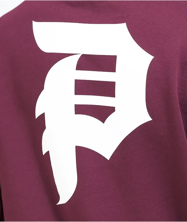Burgundy primitive hoodie hot sale
