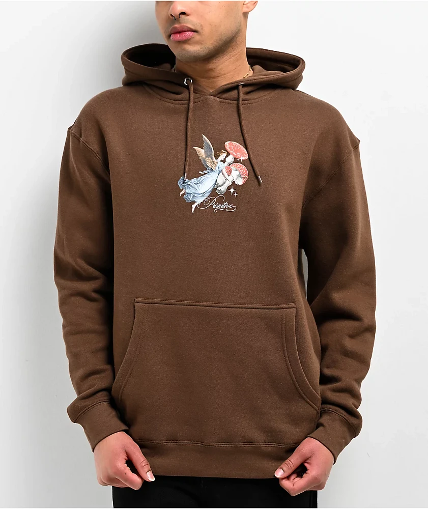 Primitive Divine Brown Hoodie | MainPlace Mall