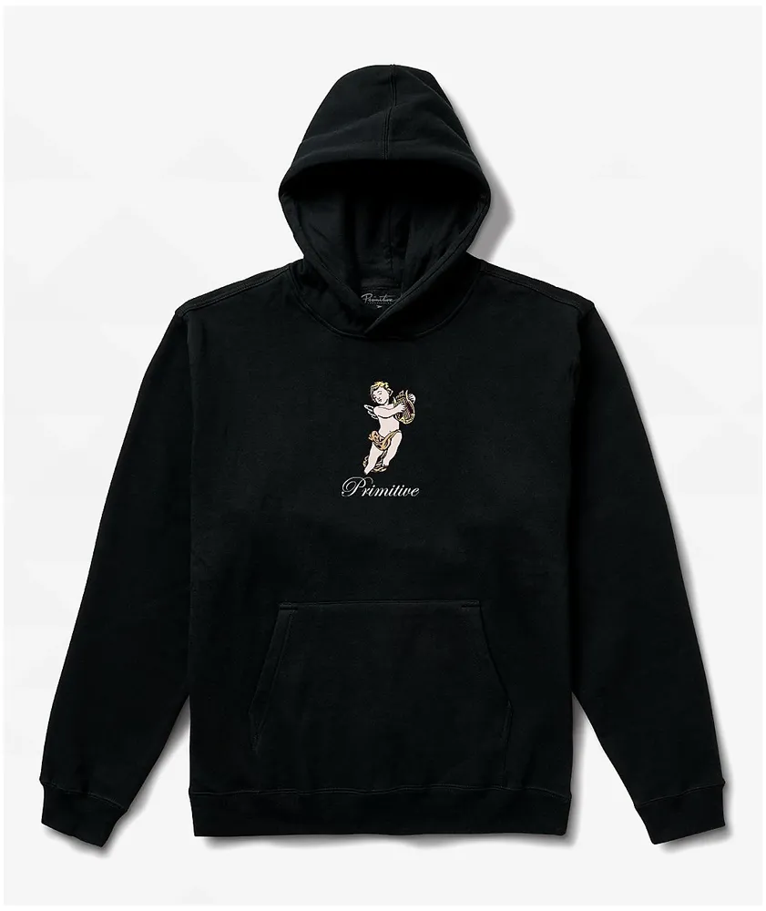 Primitive Gates Black Hoodie Hamilton Place