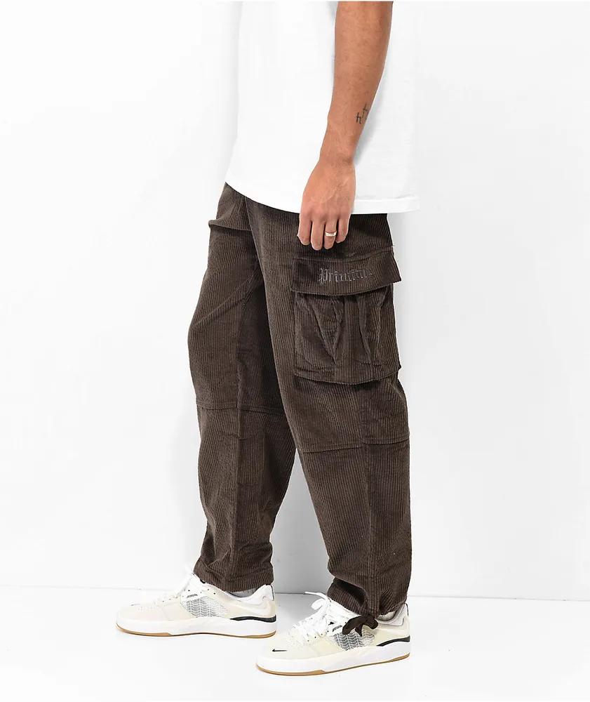 Mens corduroy cargo pants online