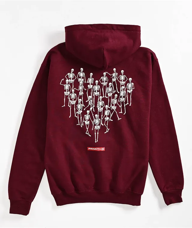 Primitive Kids Bygone Burgundy Hoodie Hamilton Place