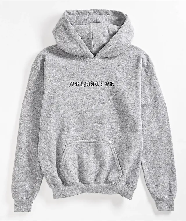 Primitive grey hotsell hoodie