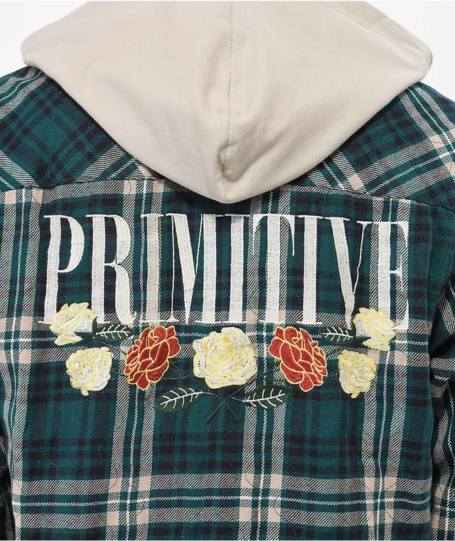 Crest capsule plaid hoodie top