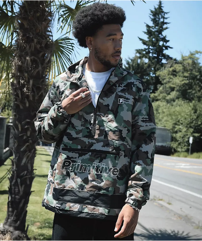 Primitive windbreaker camo shop