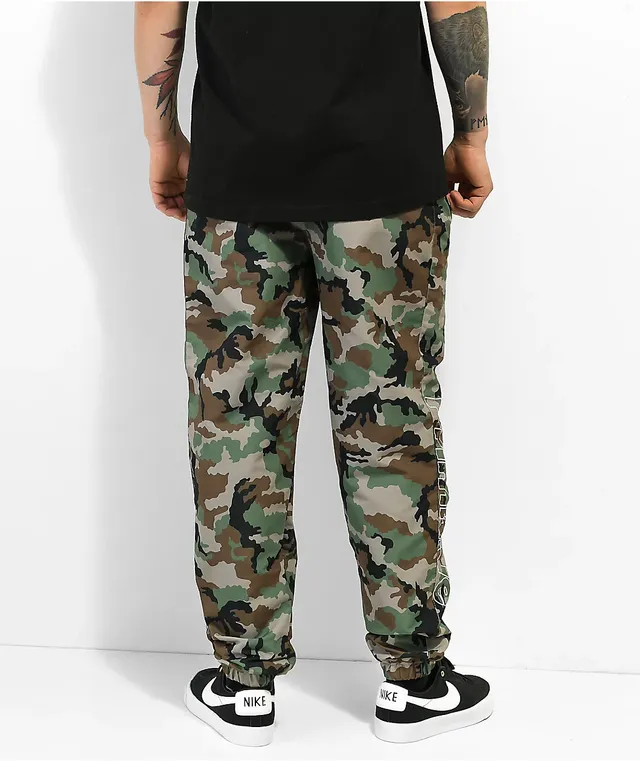 Camo skate pants hot sale