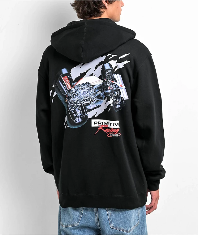 Primitive Podium Black Zip Hoodie | MainPlace Mall