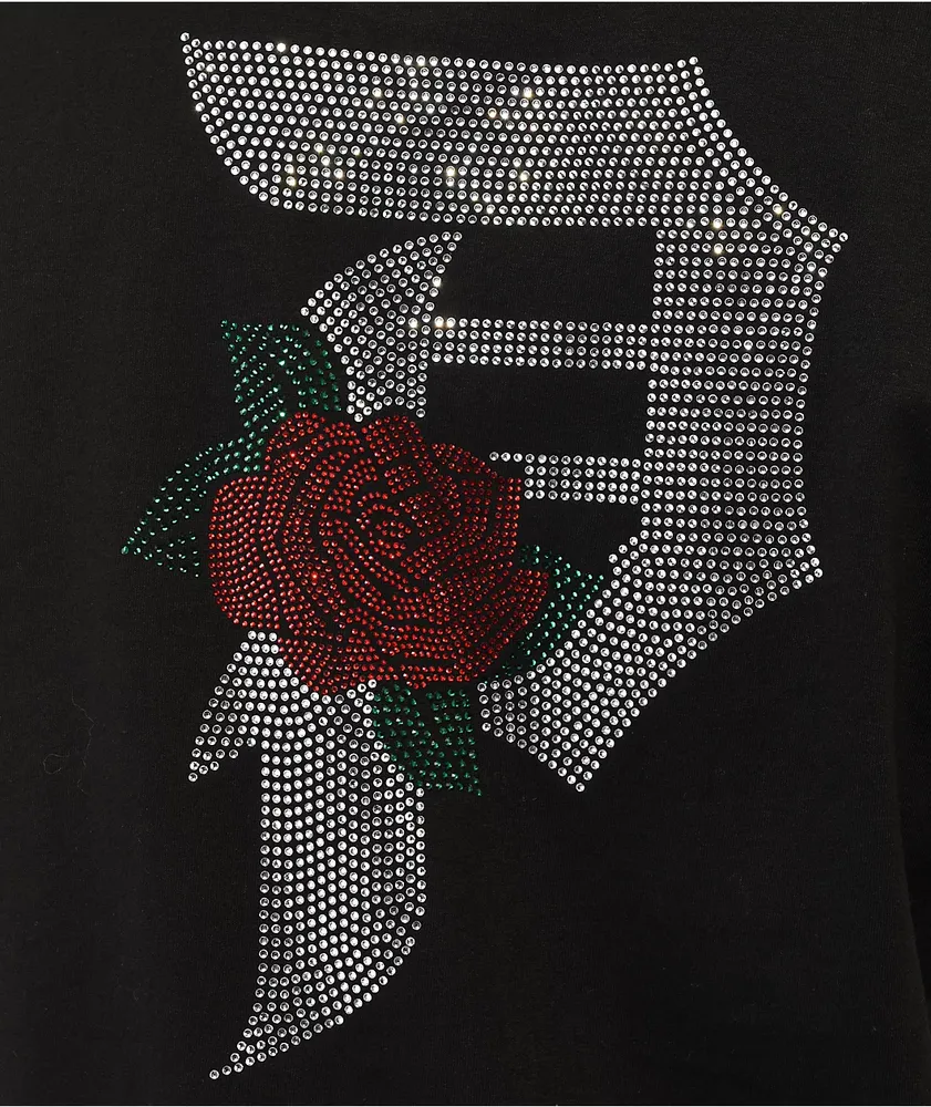 Primitive Rhinestone Dirty P Black T-Shirt at CoolSprings Galleria