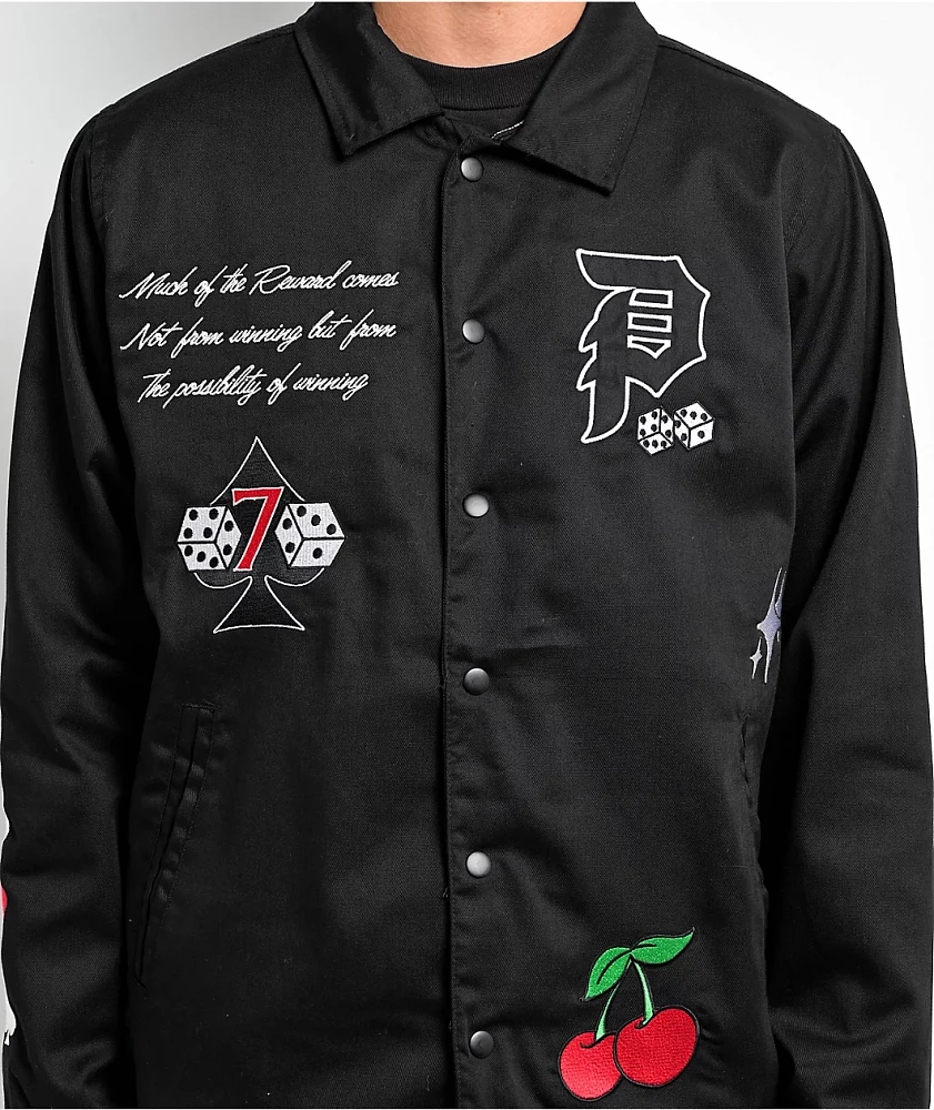 Primitive Royal Black Coaches Jacket | MainPlace Mall