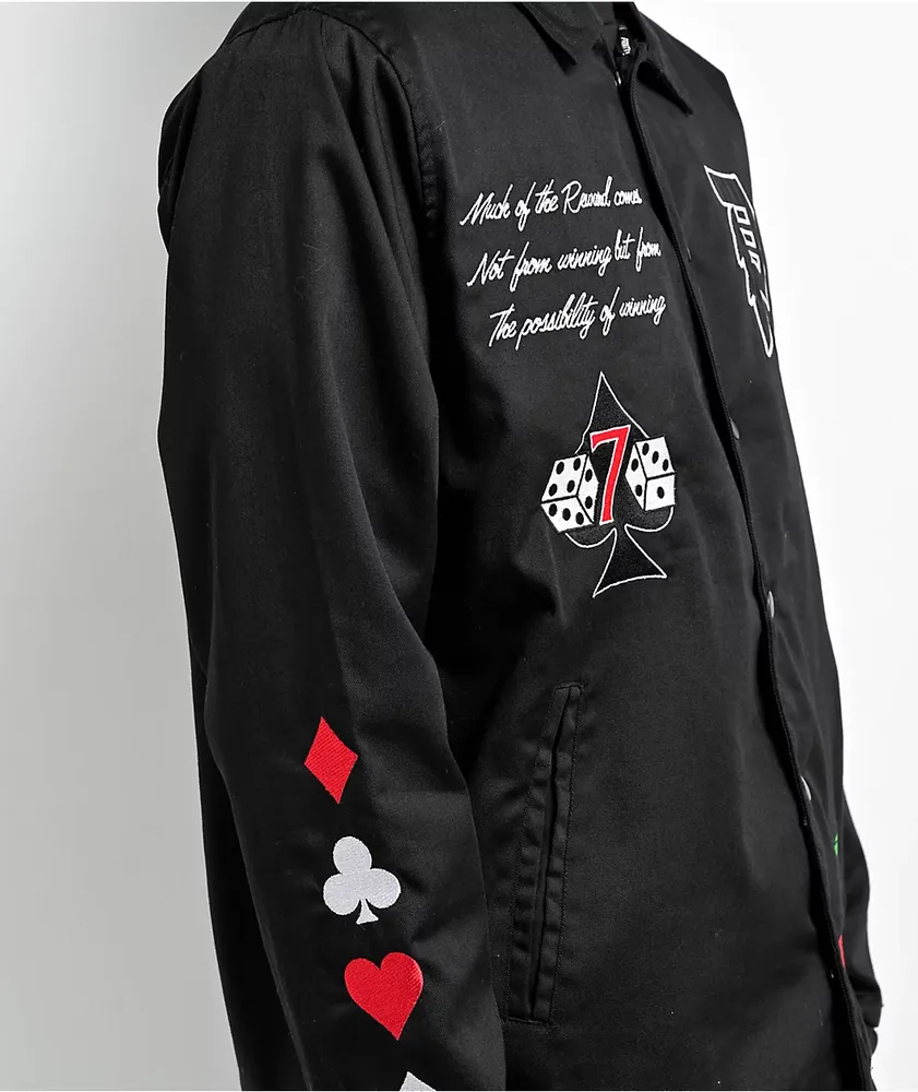 Primitive Royal Black Coaches Jacket | MainPlace Mall